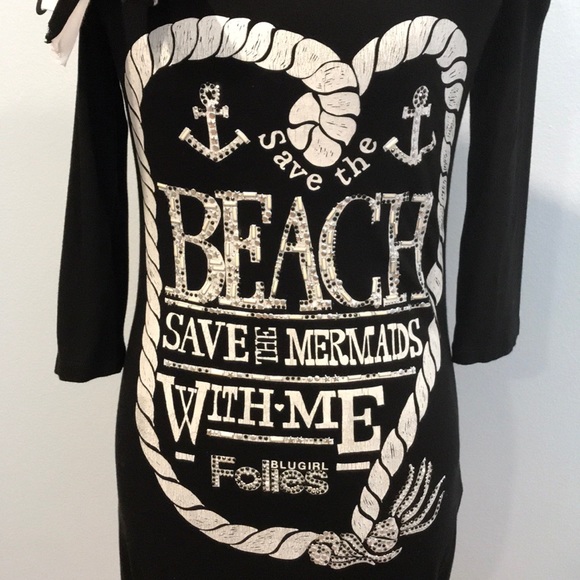 Blugirl Folies by Blu Marine jersey short dress - Picture 5 of 8